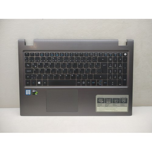 Acer Aspire V15 V5-591G-70KN Üst Kasa Touchpad Klavye