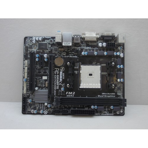 GİGABYTE GA-F2A55M-DS2 Rev:1.2 AMD FM2 Soket PC Anakart